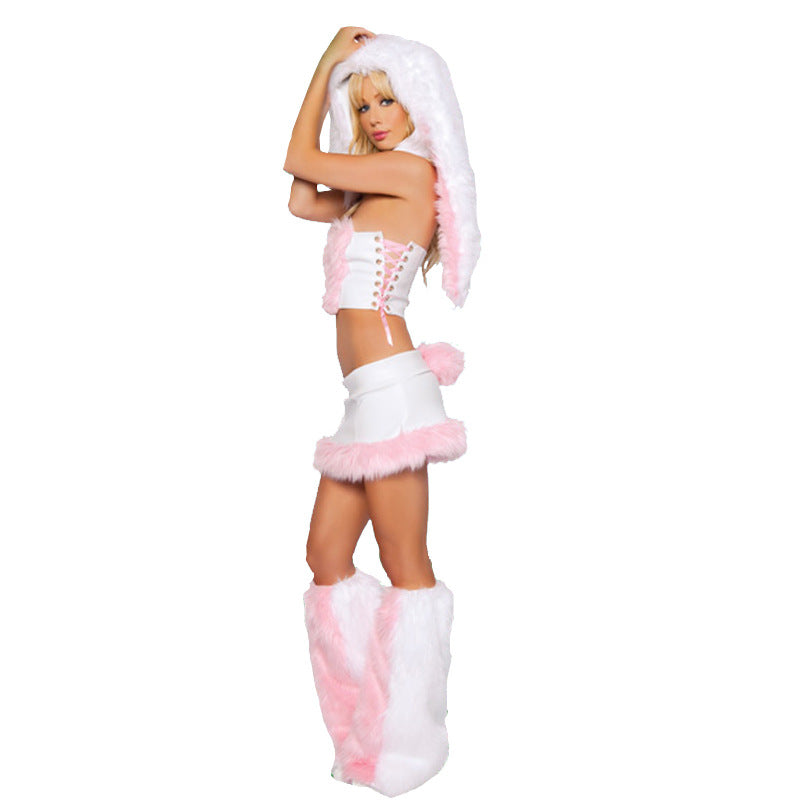 New Style Cute Bunny Suit, Women’s Halloween Cosplay Costume Set