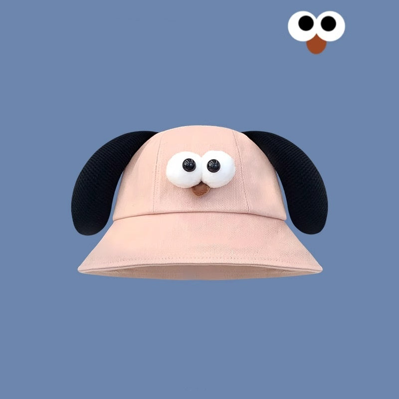 Seasonal Style: Cute Cartoon Fisherman Hat with Frog and Monster Designs (Tie-Dyed).