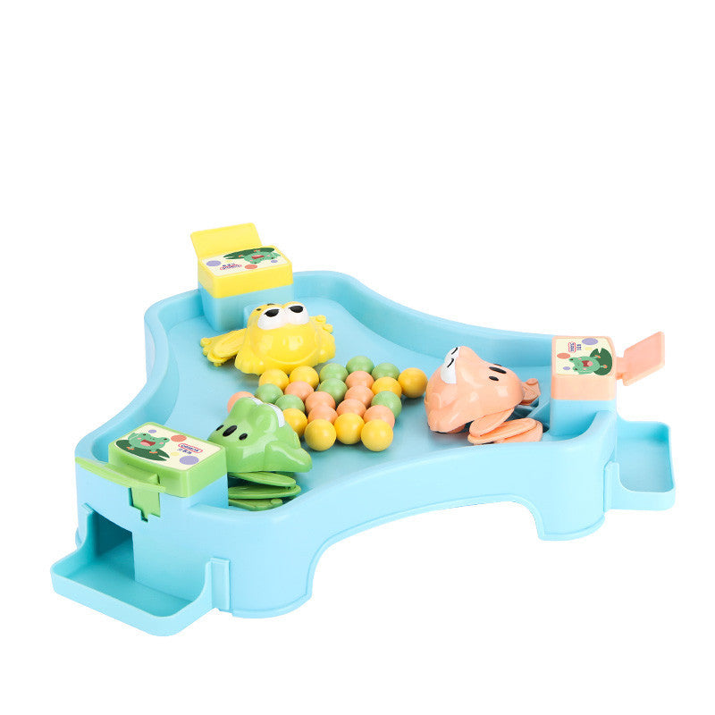 Family Fun: Puzzle Frog Peas Board Game Series for Parent-Child Interaction (Ages 3+).