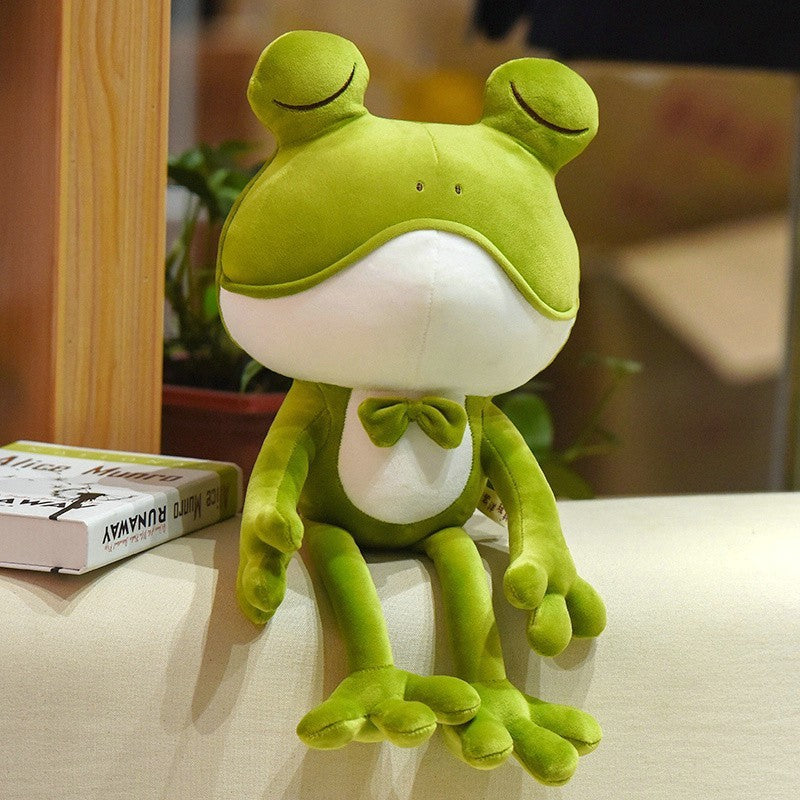 Unbelievably Soft: Super Cute Frog Plush Toy Doll / Pillow (Under $\mathbf{14}$ Years).