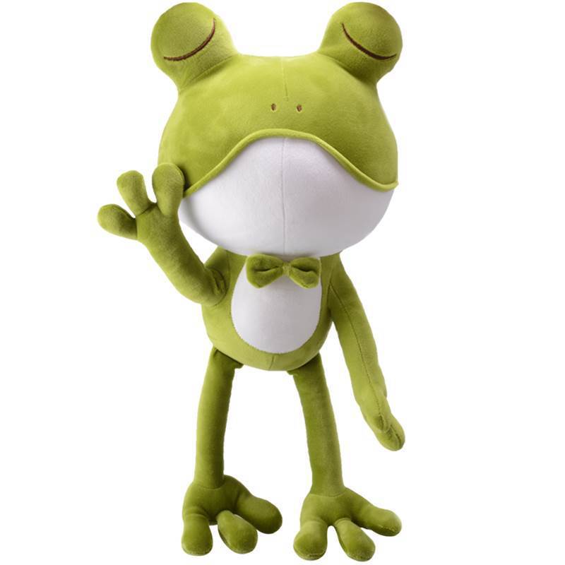 Unbelievably Soft: Super Cute Frog Plush Toy Doll / Pillow (Under $\mathbf{14}$ Years).