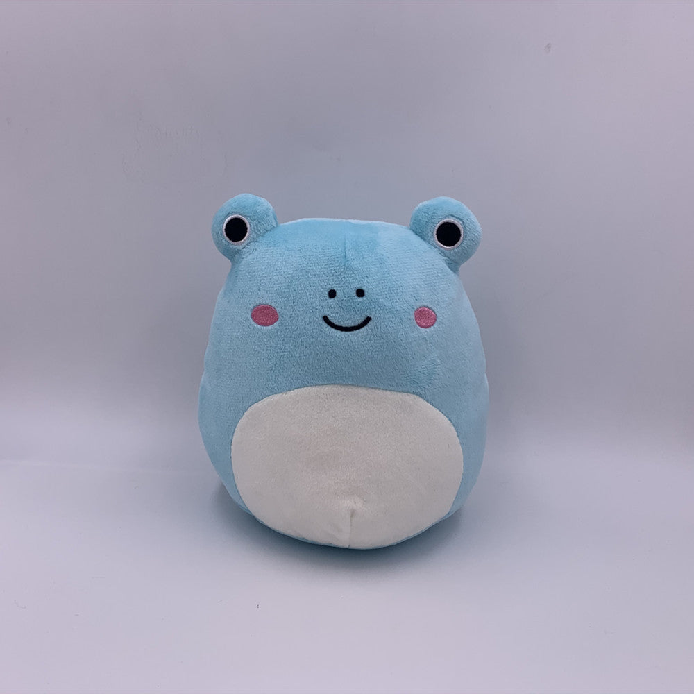 Cuddle Companion: Cute Colorful Frog Plush Pillow Toy Gift ($\mathbf{20\text{cm}}$).