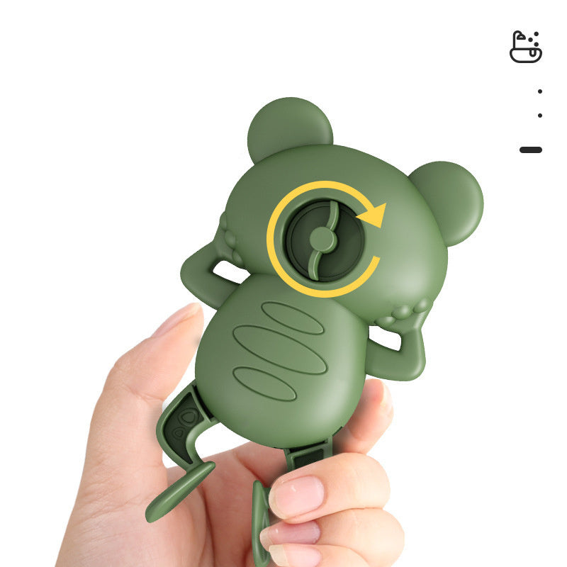 Splish Splash Fun: Baby Wind-Up Floating Little Frog Bath Toy ($\mathbf{0-3}$ Years).