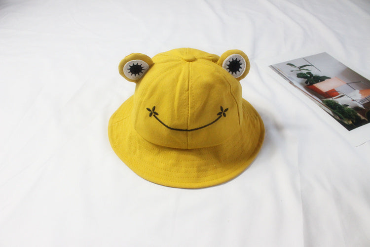 Sweet & Lovely: Women's Embroidered Cotton Fisherman Hat ($\mathbf{56-58\text{cm}}$).