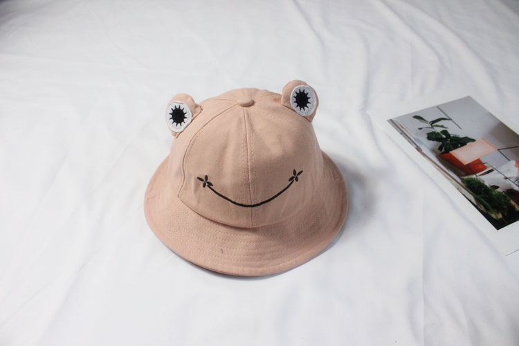 Sweet & Lovely: Women's Embroidered Cotton Fisherman Hat ($\mathbf{56-58\text{cm}}$).