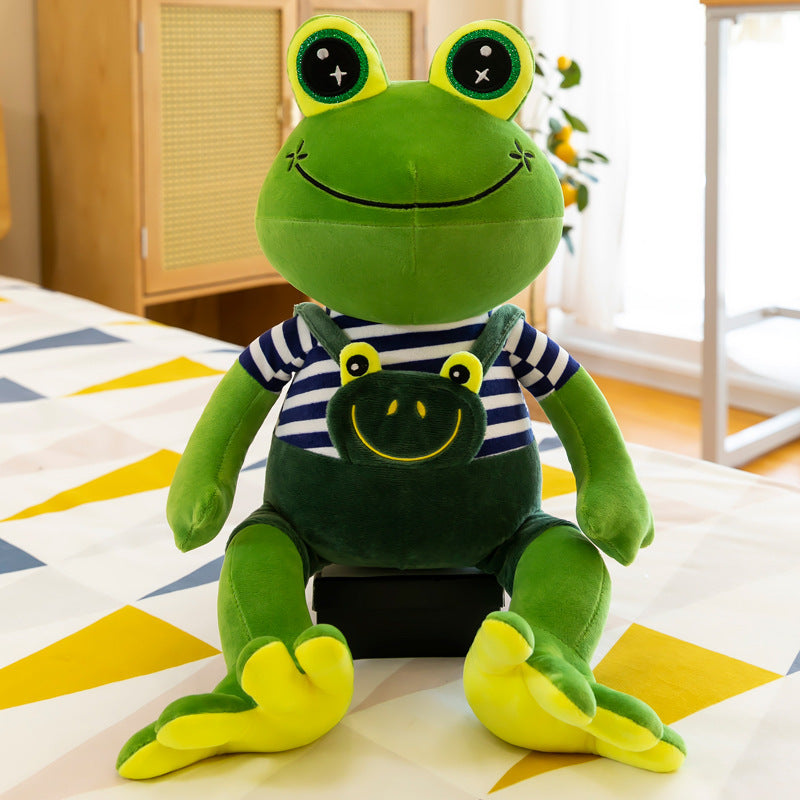 Perfect Gift: Creative Stuffed Frog Plush Doll for Children's Day ($\mathbf{30-50\text{cm}}$).