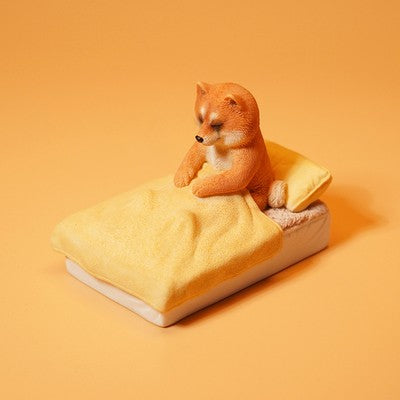 Cute Resin Shiba-Inspired Dog Ornaments, Cartoon Desktop Decorations (Single Dog 3.0 / 4.0)