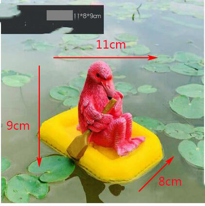 Pastoral Charm: Handmade Imitation Frog Resin Ornaments for Garden Pond or Fish Tank.