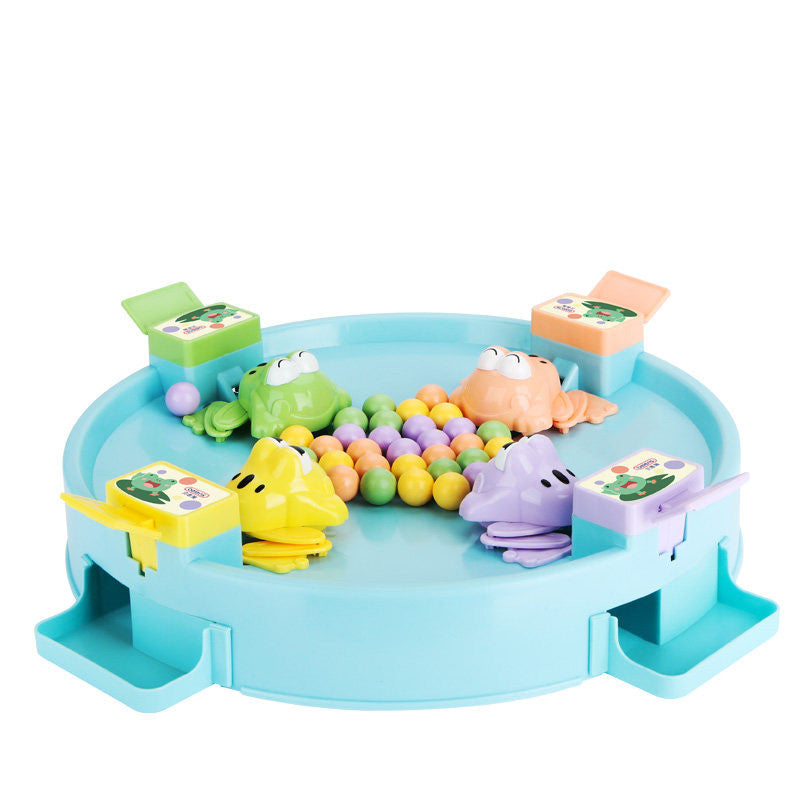 Family Fun: Puzzle Frog Peas Board Game Series for Parent-Child Interaction (Ages 3+).