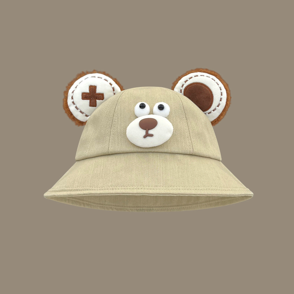 Seasonal Style: Cute Cartoon Fisherman Hat with Frog and Monster Designs (Tie-Dyed).