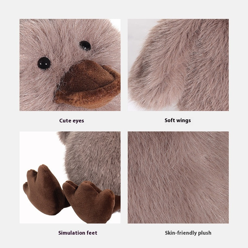 Unconventional Cuddles: Catch Funny Duck Plush Toy Doll Pillow ($\mathbf{20-60\text{cm}}$).