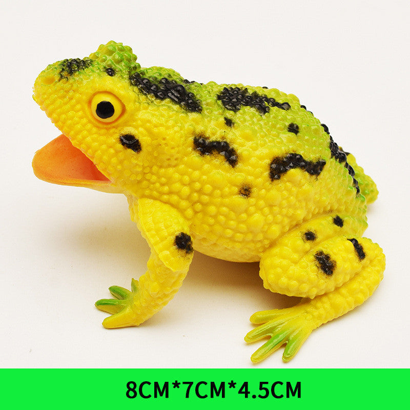Realistic Fun: Simulation Calling Frog Animal Model Toy ($\mathbf{4}$ Colors).