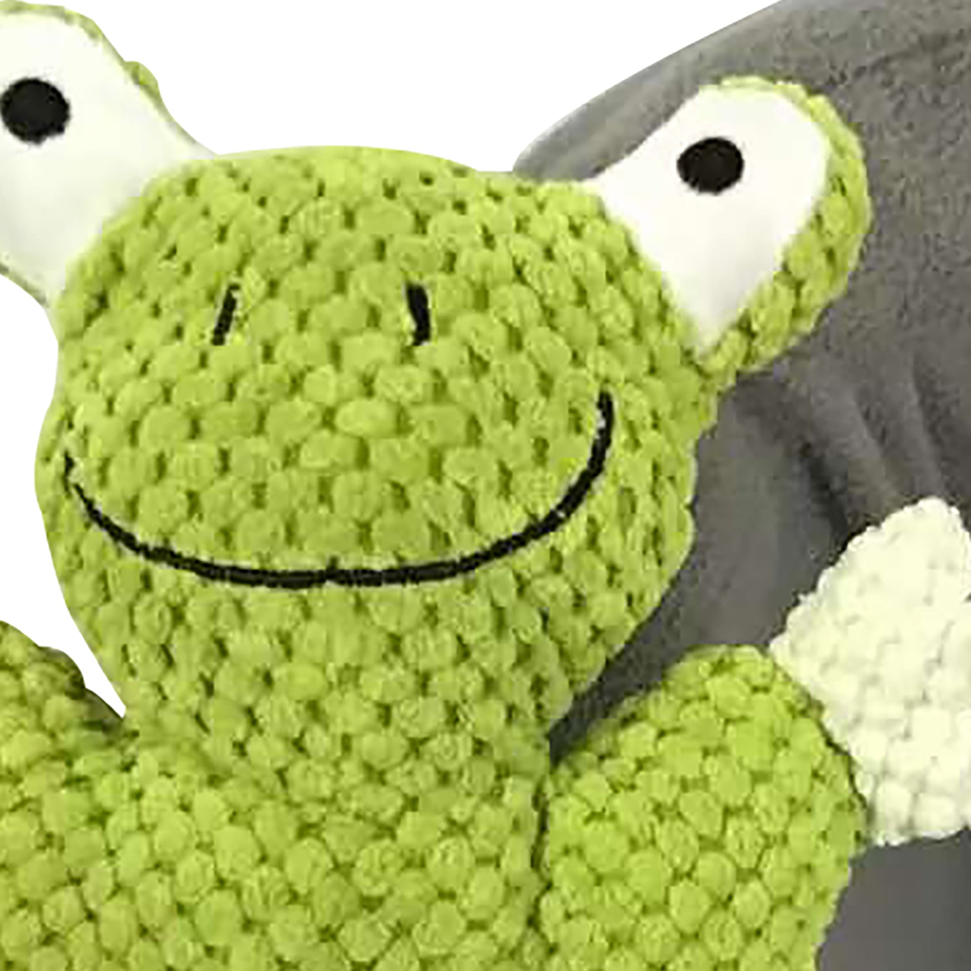 Durable Fun: Cotton Rope Frog & Duck Pet Gnawing Sound Play Toy ($\mathbf{60\text{g}}$).