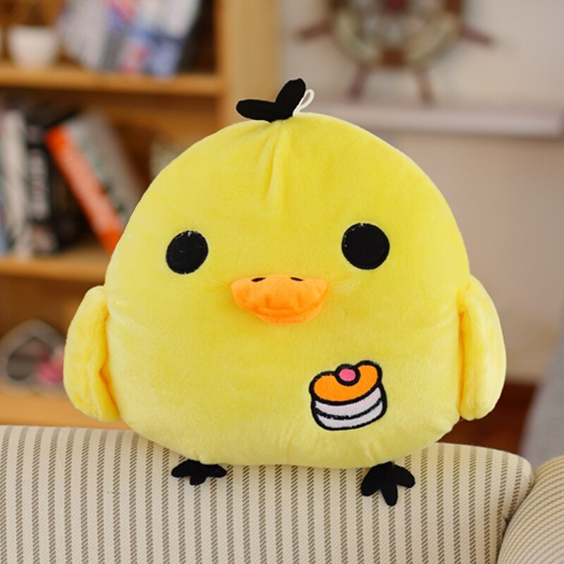 Small Yellow Chicken Plush Doll – Soft Short-Plush Stuffed Toy