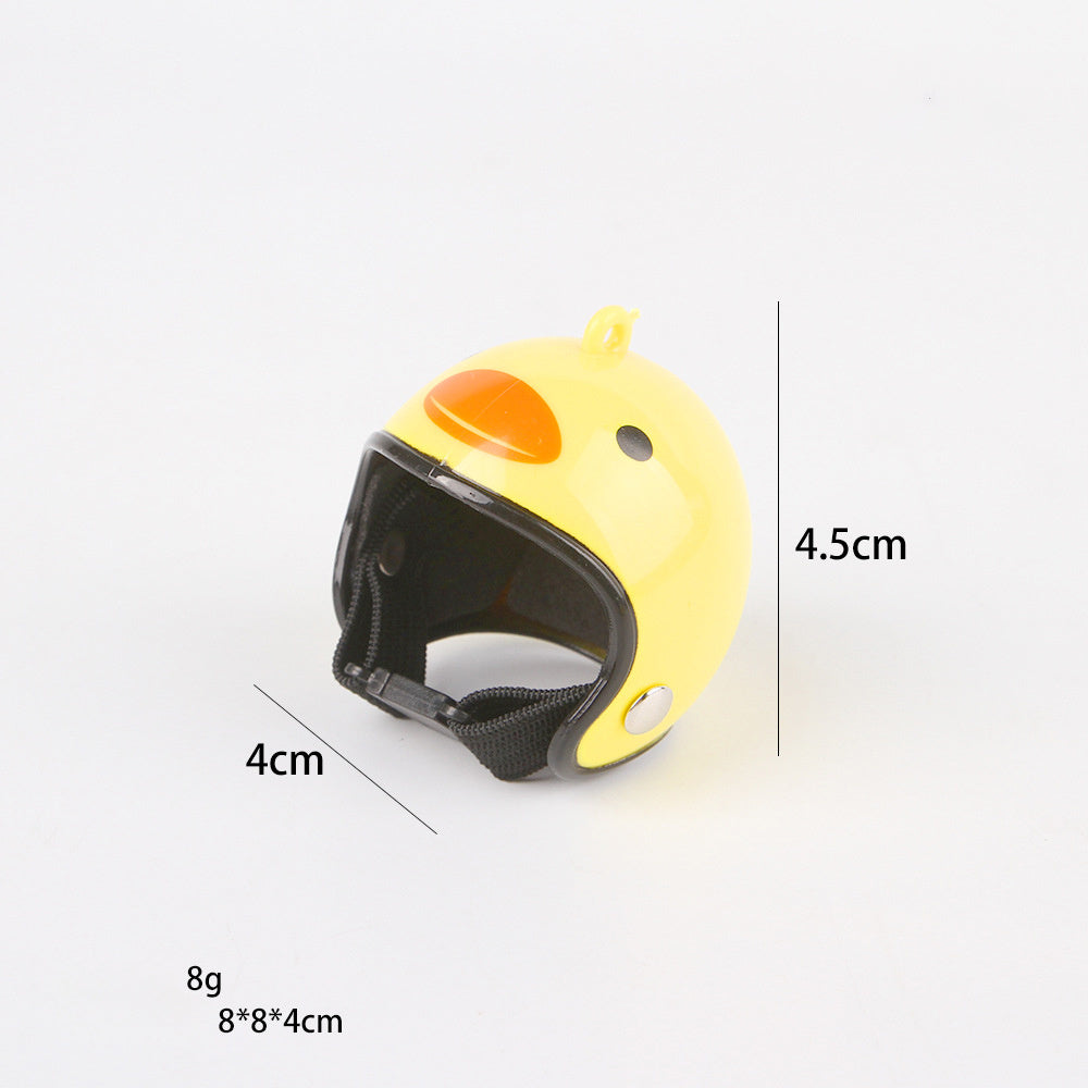 Hens Helmet – Chicken & Bird Pet Safety Hat | Funny Hard Headwear for Parakeets & Small Poultry