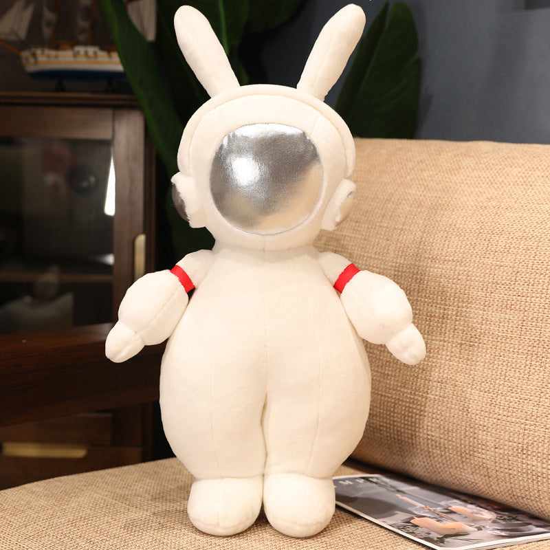 Creative Astronaut Bunny Plush Toy, Soft Space Rabbit Doll