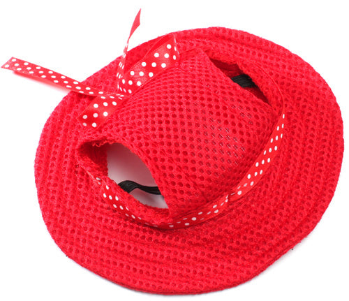 Breathable Pet Dog Baseball Cap, Sun Hat for Teddy, Bichon & Small/Medium Dogs (S/M)