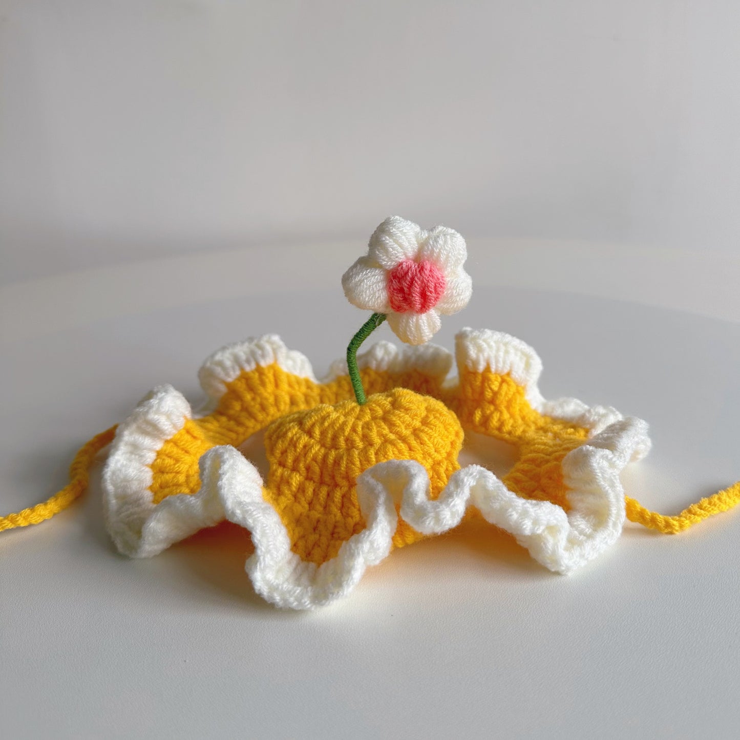 Cute Knit Cat Hat, Funny Dog Hat for Cats & Small Dogs | Halloween, Christmas & Birthday Costume Headwear