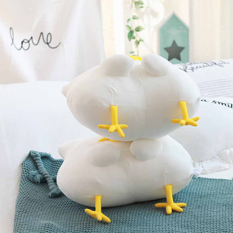 Soft Cute Sleeping Chicken Doll – Stretch Super Soft Plush Toy