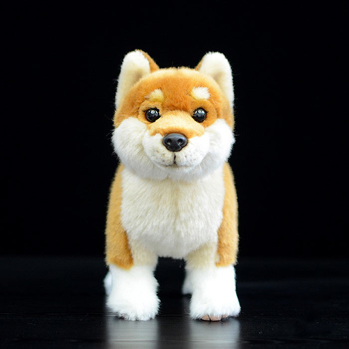 The Perfect Snuggle: Cute Dog Plush Doll (Soft KK Material, $\mathbf{28\text{cm}}$ Length).