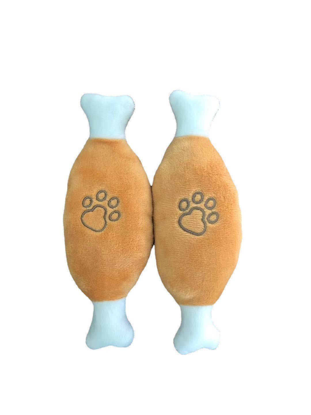 Interactive & Durable: Vocal Chicken Leg Pet Toy for Bite-Resistant Training (2 Styles).