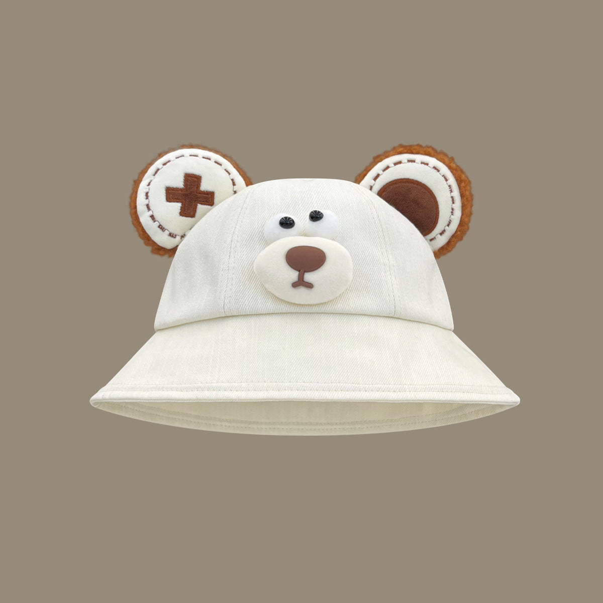 Seasonal Style: Cute Cartoon Fisherman Hat with Frog and Monster Designs (Tie-Dyed).