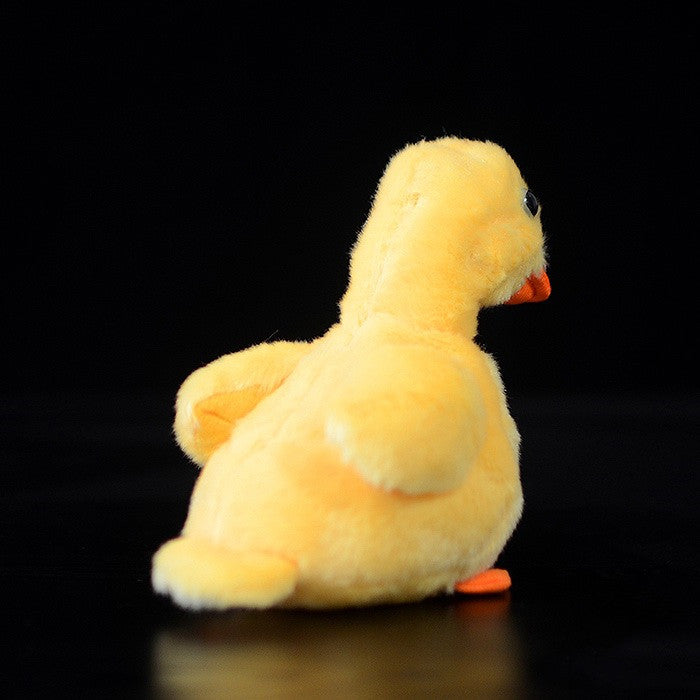Simulation Cute Yellow Duck Plush Toy – Mini Fashion-Style Duck Plush