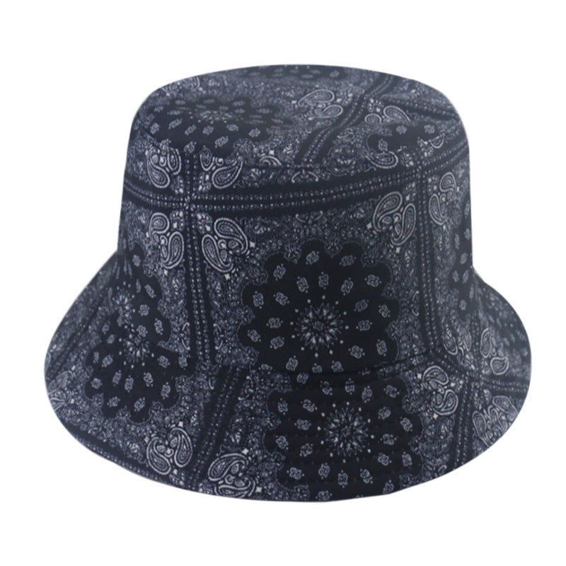 Sweet & Lovely: Women's Embroidered Cotton Fisherman Hat ($\mathbf{56-58\text{cm}}$).