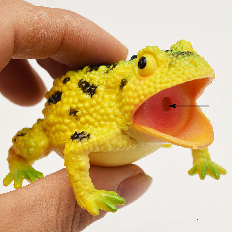 Realistic Fun: Simulation Calling Frog Animal Model Toy ($\mathbf{4}$ Colors).