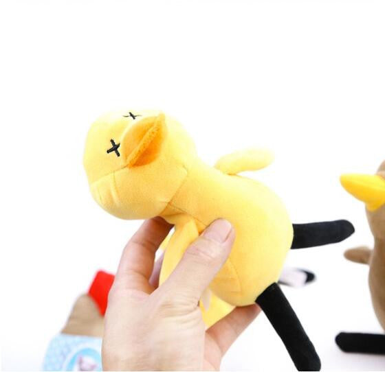 Tug & Chew Fun: Plush Knotted Dog Pet Training Toy (Duck, Puffin, or Rooster, $\mathbf{23\text{cm}}$).