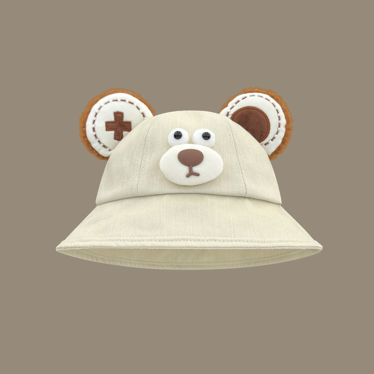 Seasonal Style: Cute Cartoon Fisherman Hat with Frog and Monster Designs (Tie-Dyed).