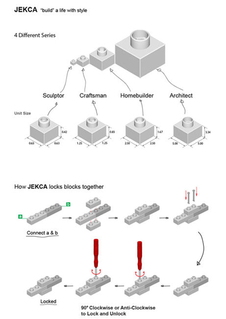 Cumulus Spotted Dog Building Block Ornament, DIY Assembly Toy & TV Cabinet Decoration
