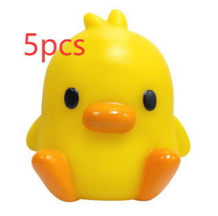Cozy Glow: Small Yellow Duck Bedside Night Lamp Gift Set (Built-in Battery).