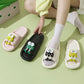 Summer Fun: New Cartoon Frog EVA Non-slip Slippers for Indoor and Bathing (Couple Slippers).