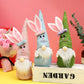 Easter Pointed Hat Bunny Doll, Cute Cloth Ornament for Home Decoration