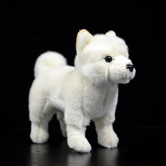 Lifelike Cuddles: Simulation Dog Plush Toy Doll ($\mathbf{26\text{cm}}$ Length).