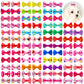 Pet Hairpin Bow Headflower, Cute Dog & Cat Headwear Ornaments (50 PCS Set)