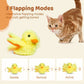 Interactive Fun: Electric Gravity Duck Cat Toy (Simulation Vibration & Sound, Type-C Charging).