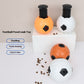 Dog Toy Ball, TPR Nibbling & Teeth Grinding Toy for Dental Health and Fun Play