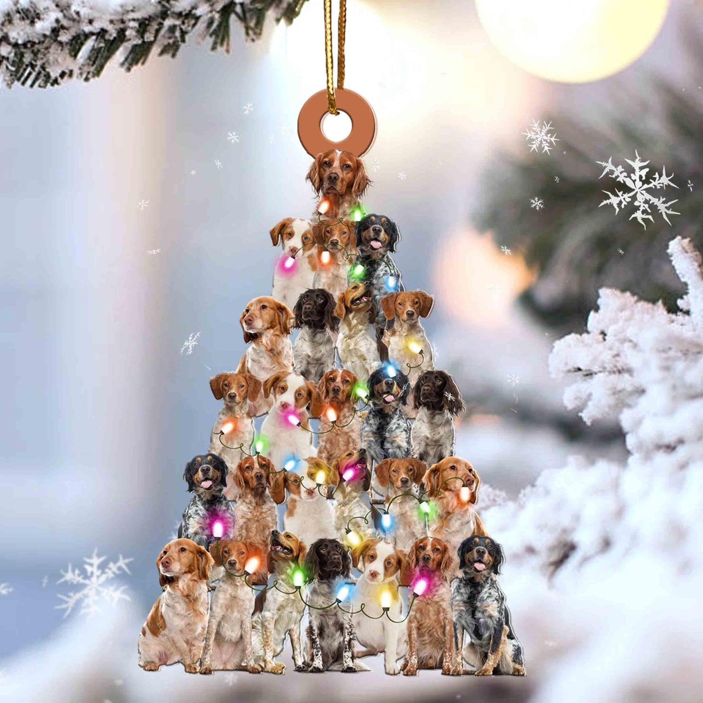 Sleeping Angel Dog Car Pendant, Cute Acrylic Hanging Ornament for Cars, Doors & Home Decor