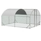 10×13 ft Dome Metal Chicken Coop – Heavy-Duty Outdoor Enclosure with Waterproof Tarp