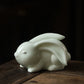 Mascot Creative Ceramic Bunny Ornaments, Lucky & Moon Rabbit Figurines
