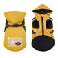Dog Raincoat with Hat & Suspenders, Anti-Rain Polyester Pet Jacket with Traction Design