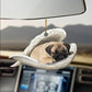 Sleeping Angel Dog Car Pendant, Acrylic Hanging Ornament for Cars, Doors & Home Decor