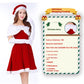 Christmas Bunny Cosplay Uniform, Gold Velvet Women’s Costume Set (Free Size)