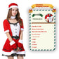 Christmas Bunny Cosplay Uniform, Gold Velvet Women’s Costume Set (Free Size)