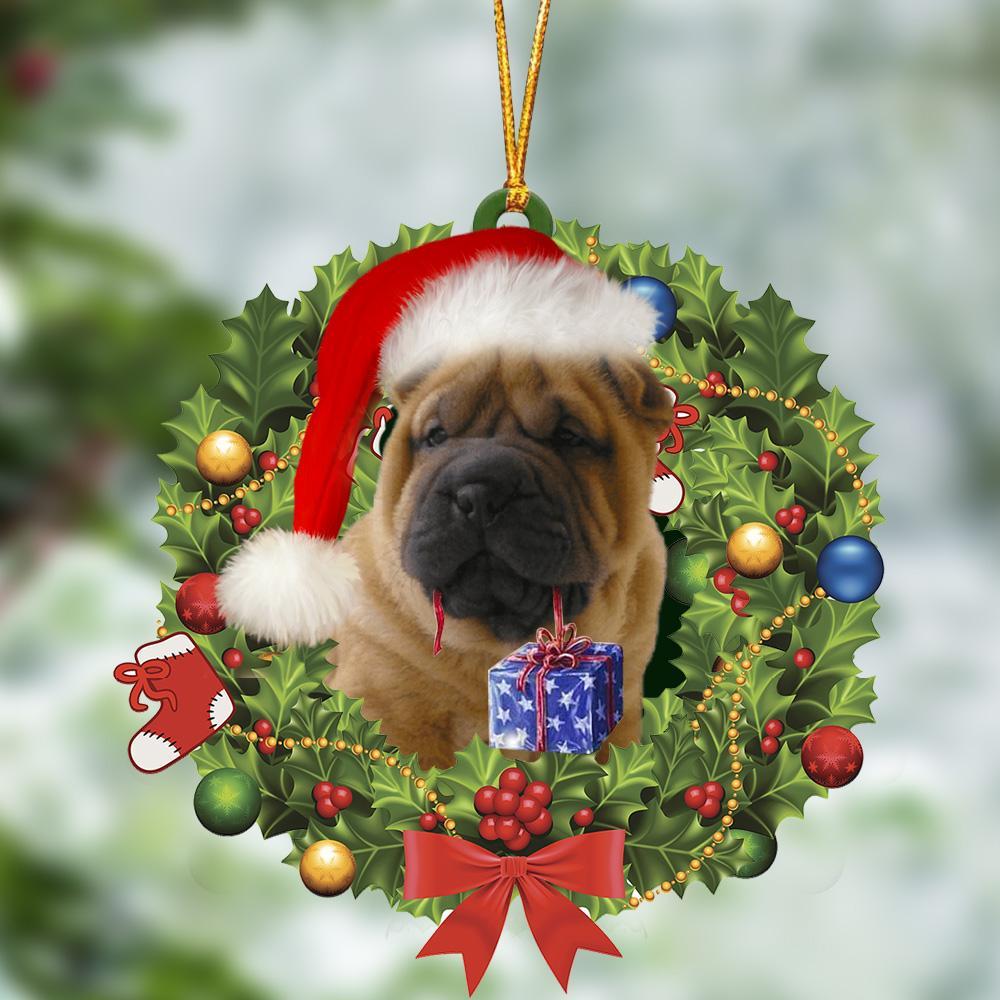 Sleeping Angel Dog Car Pendant, Acrylic Hanging Ornament for Cars, Doors & Home Decor