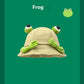 Seasonal Style: Cute Cartoon Fisherman Hat with Frog and Monster Designs (Tie-Dyed).