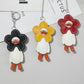 Craft Your Charm: Cute Leather Little Duck Pendant DIY Material Bag (Full Grain Sheepskin).