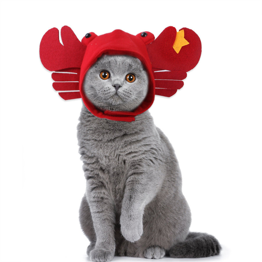 Cute Cartoon Pet Headgear, Sunflower, Animal & Character Hats for Cats and Small Dogs